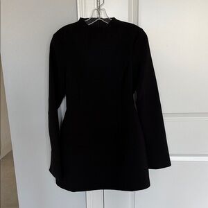 Odd Muse long sleeve mock neck mini dress
